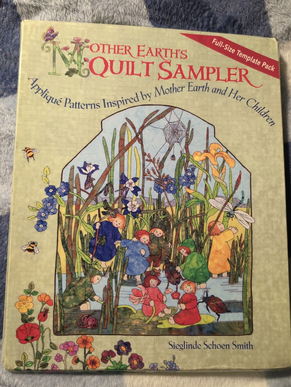 Mother Earth's Quilt Sampler Book - Floral Appliqué Patterns